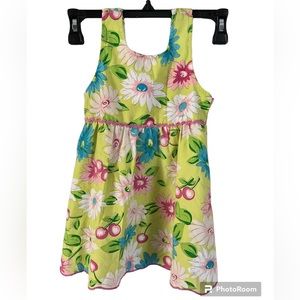 KidZone 2T floral ric rac looks vintage dress